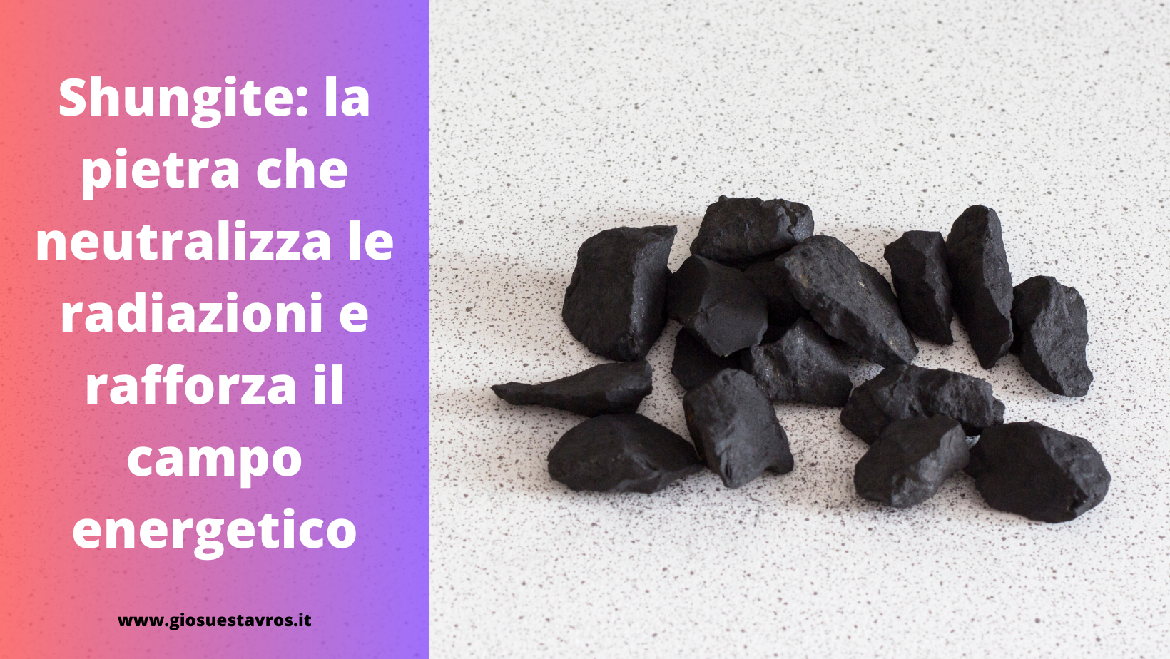 Shungite campo energetico