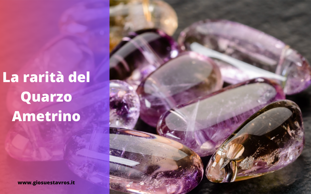 QUARZO AMETRINO CRISTALLOTERAPIA