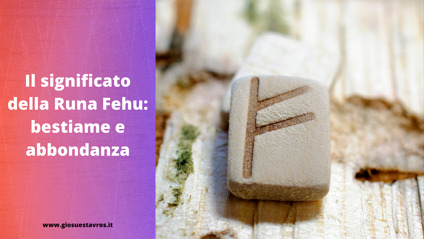 Runa Fehu bestiamo e abbondanza