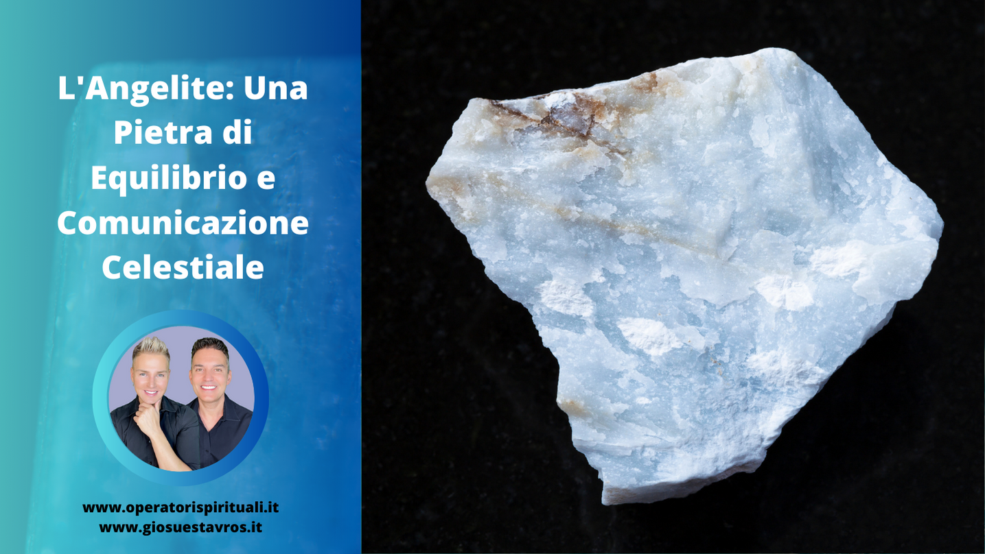 Angelite cristalloterapia immagine