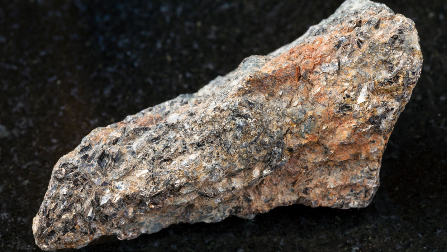 Biotite minerale grezzo