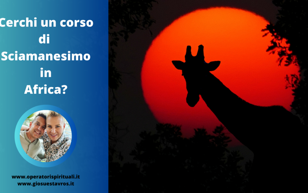 Cerchi un corso di Sciamanesimo in Africa?