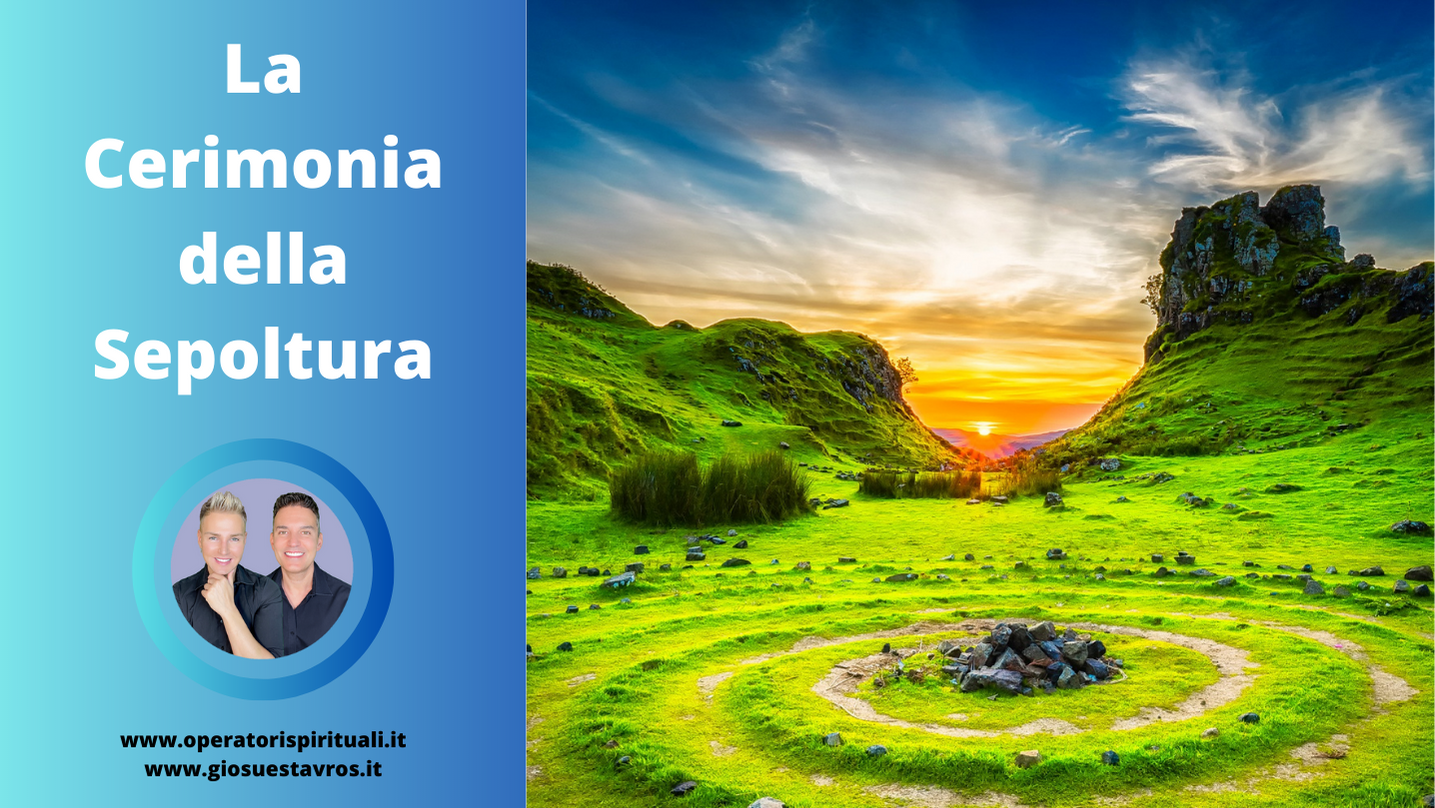 cerimonia della sepoltura sciamanica