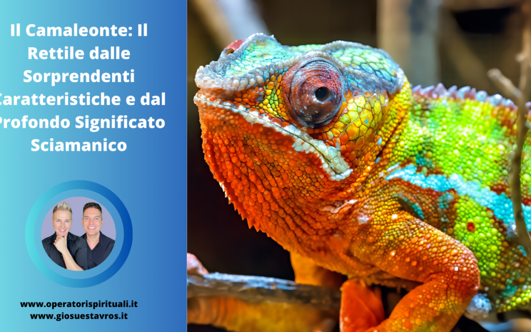 Camaleonte Animale Totem, Animale di Potere, Animale Guida