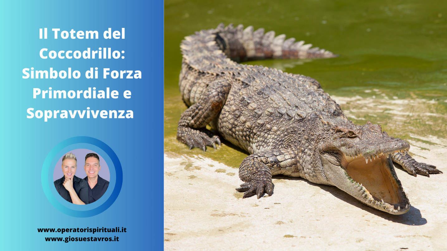 Coccodrillo animale totem