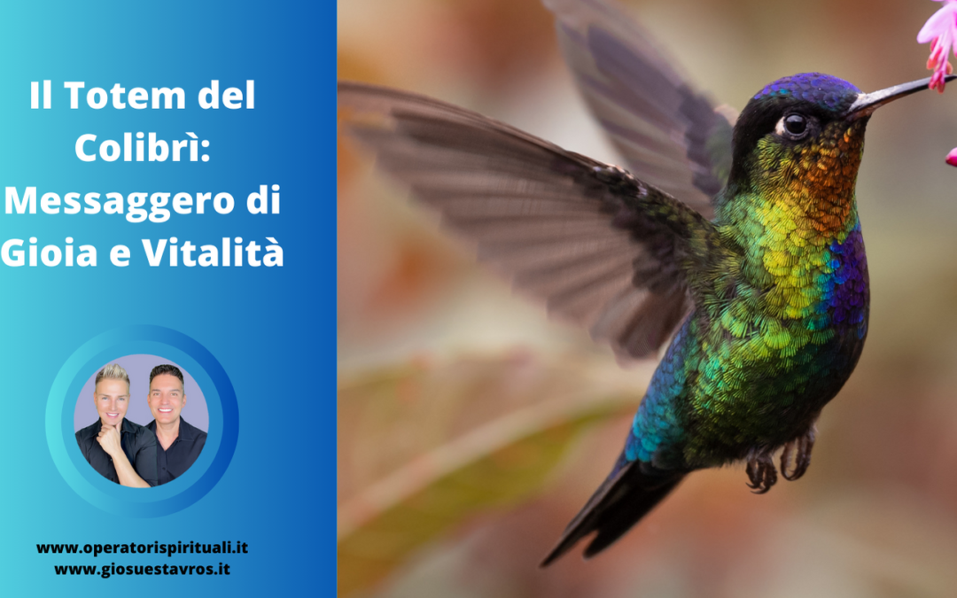 Il Totem del Colibrì: Messaggero di Gioia e Vitalità