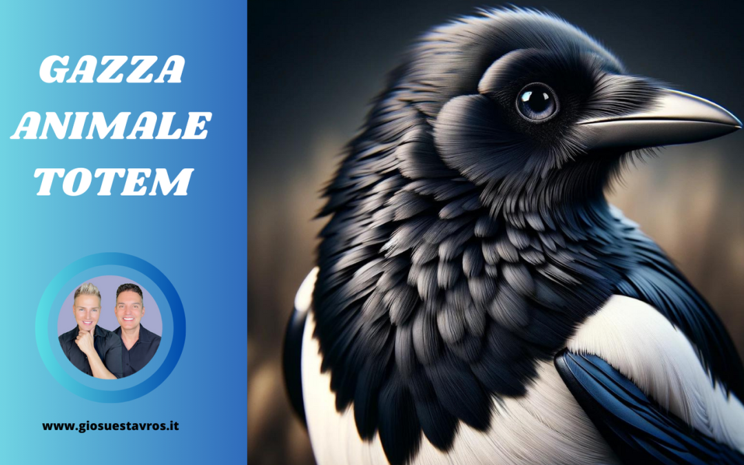 Gazza Animale Totem, Animale di Potere, Animale Guida