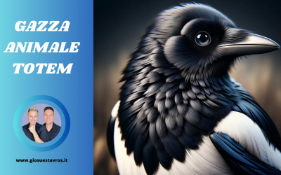 Gazza Animale Totem, Animale di Potere, Animale Guida