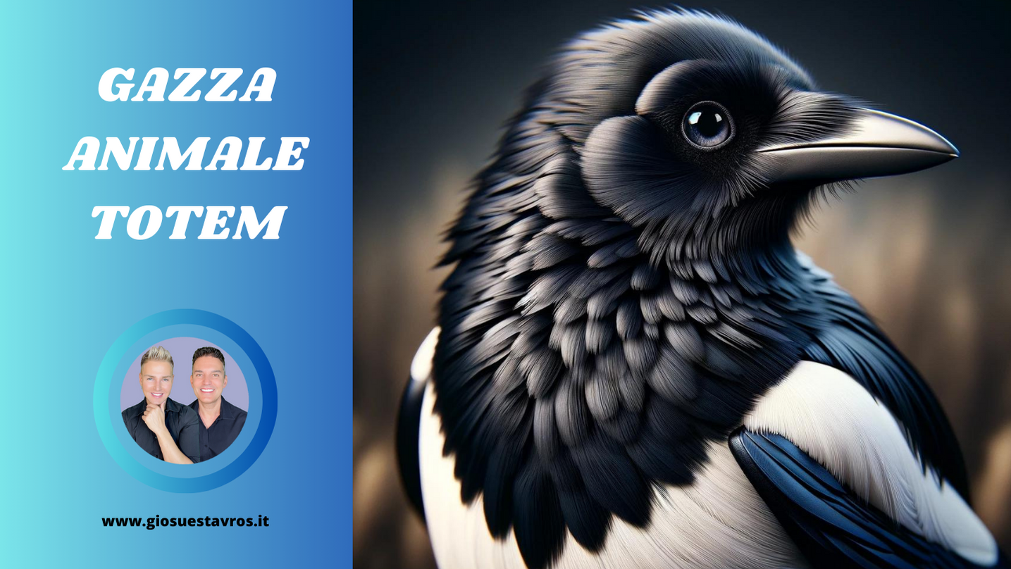 Gazza animale totem