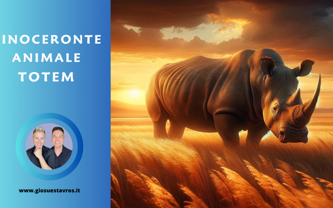 Rinoceronte Animale Totem, Animale di Potere, Animale Guida