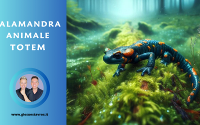 Salamandra Animale Totem, Animale di Potere, Animale Guida