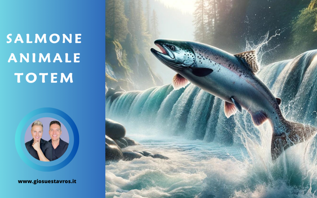 Salmone Animale Totem, Animale di Potere, Animale Guida