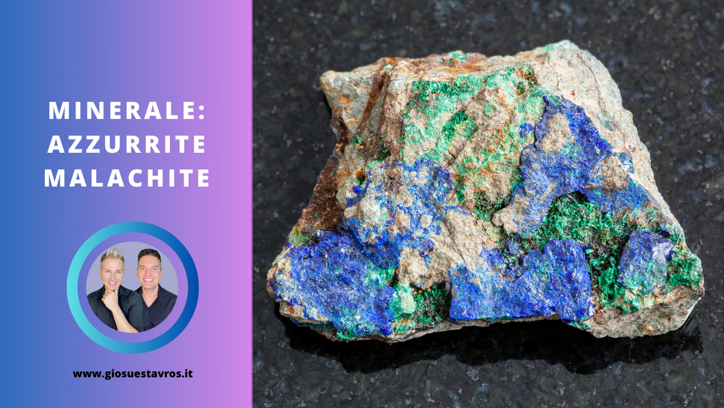 Cristalloterapia Azzurrite Malachite