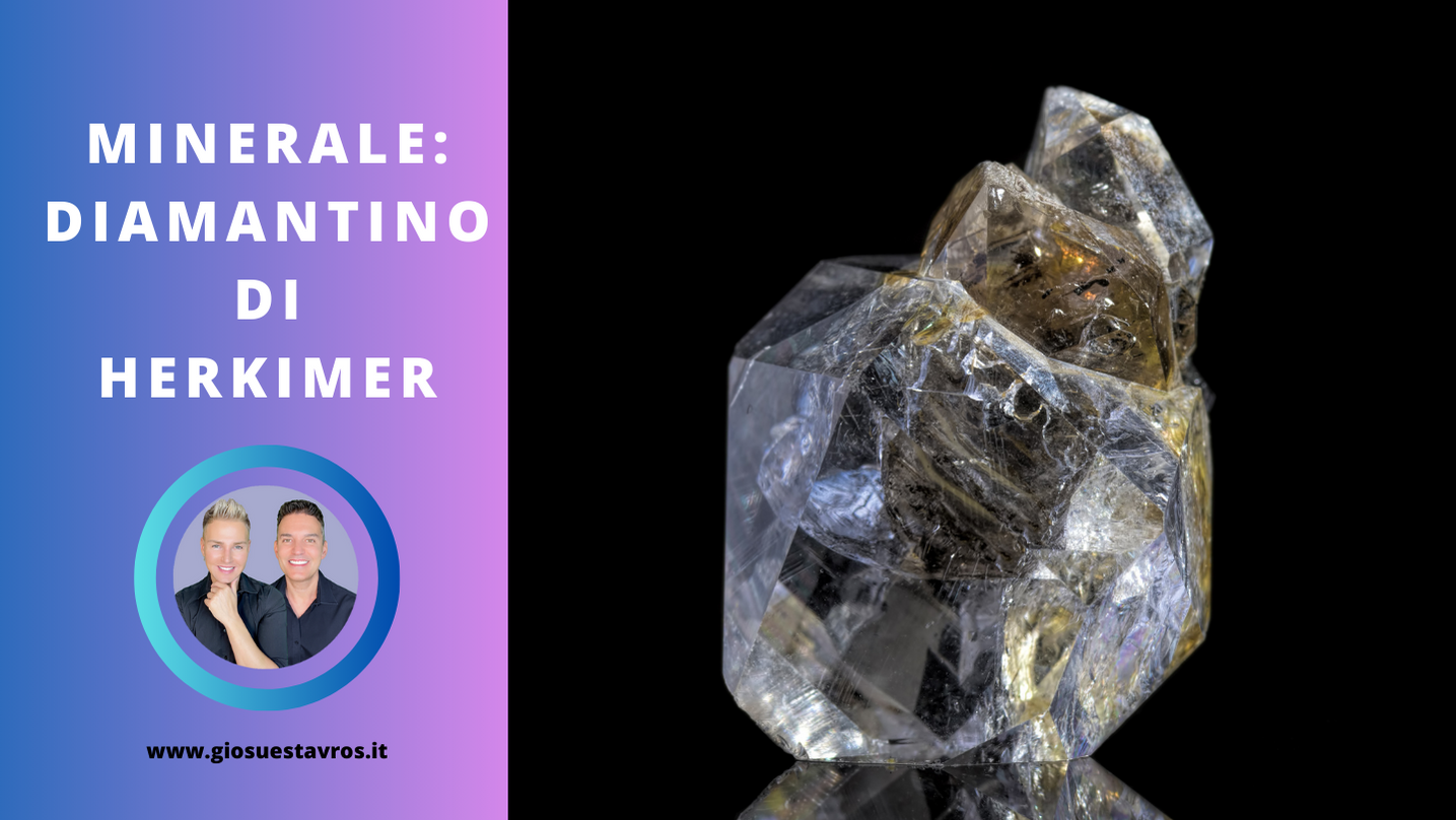 Cristalloterapia Diamantino di Herkimer